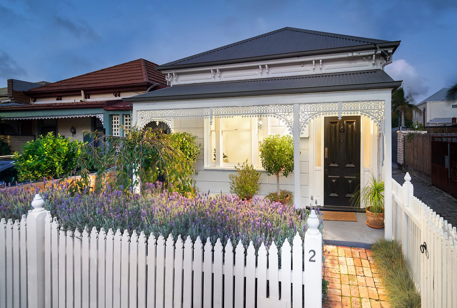 George Street House - renovated front facade