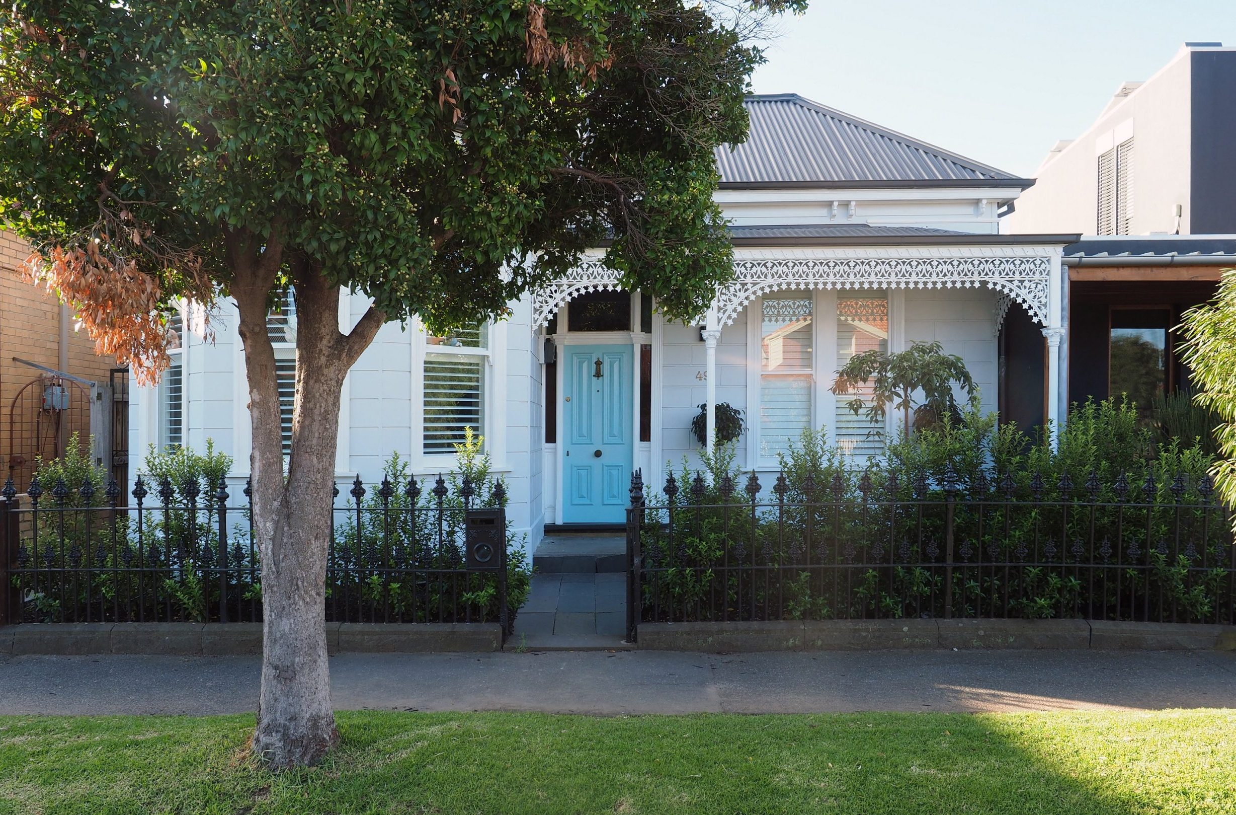 Barkly Street - Renovated Front facade