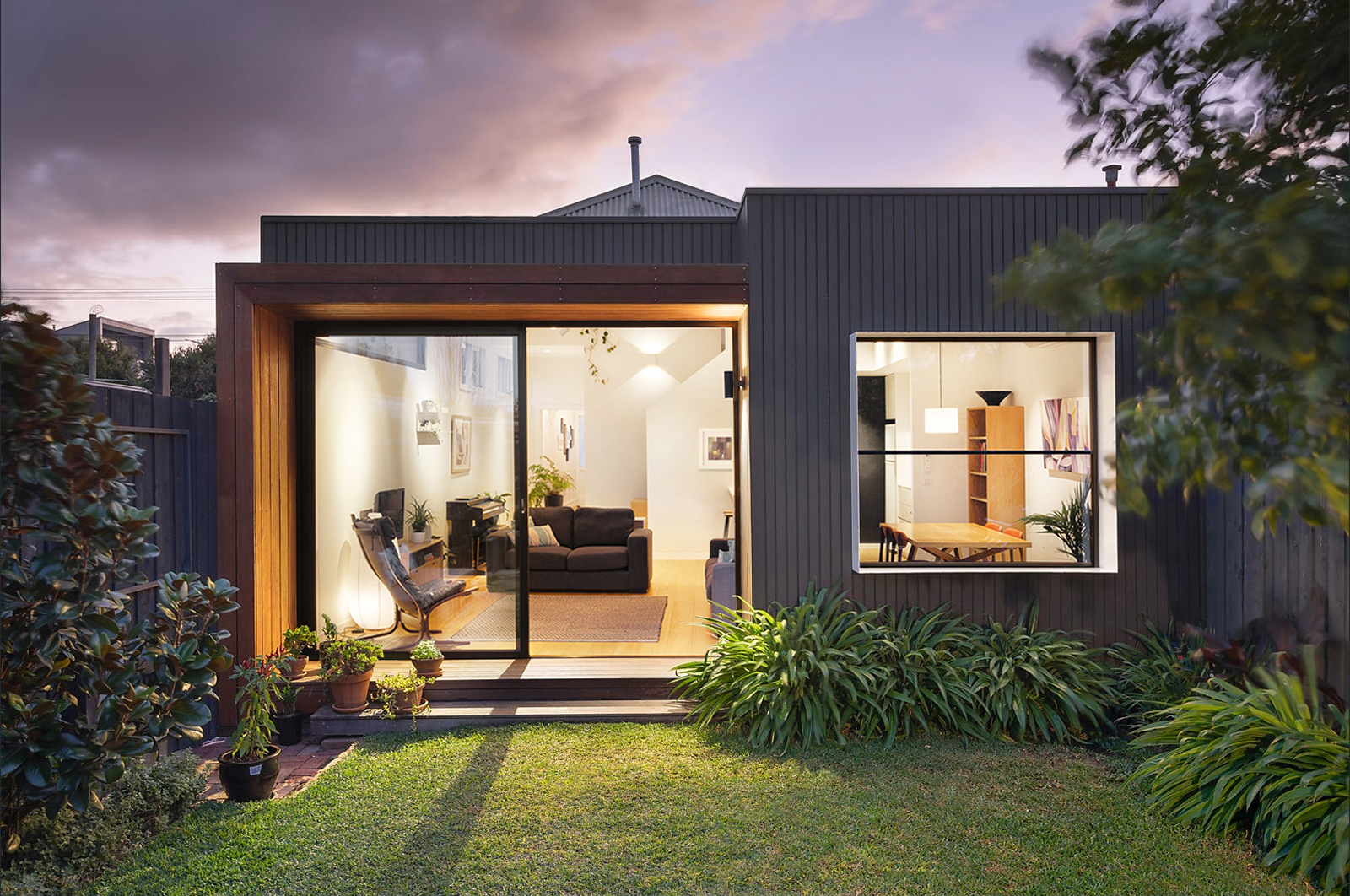 George Street House rear view