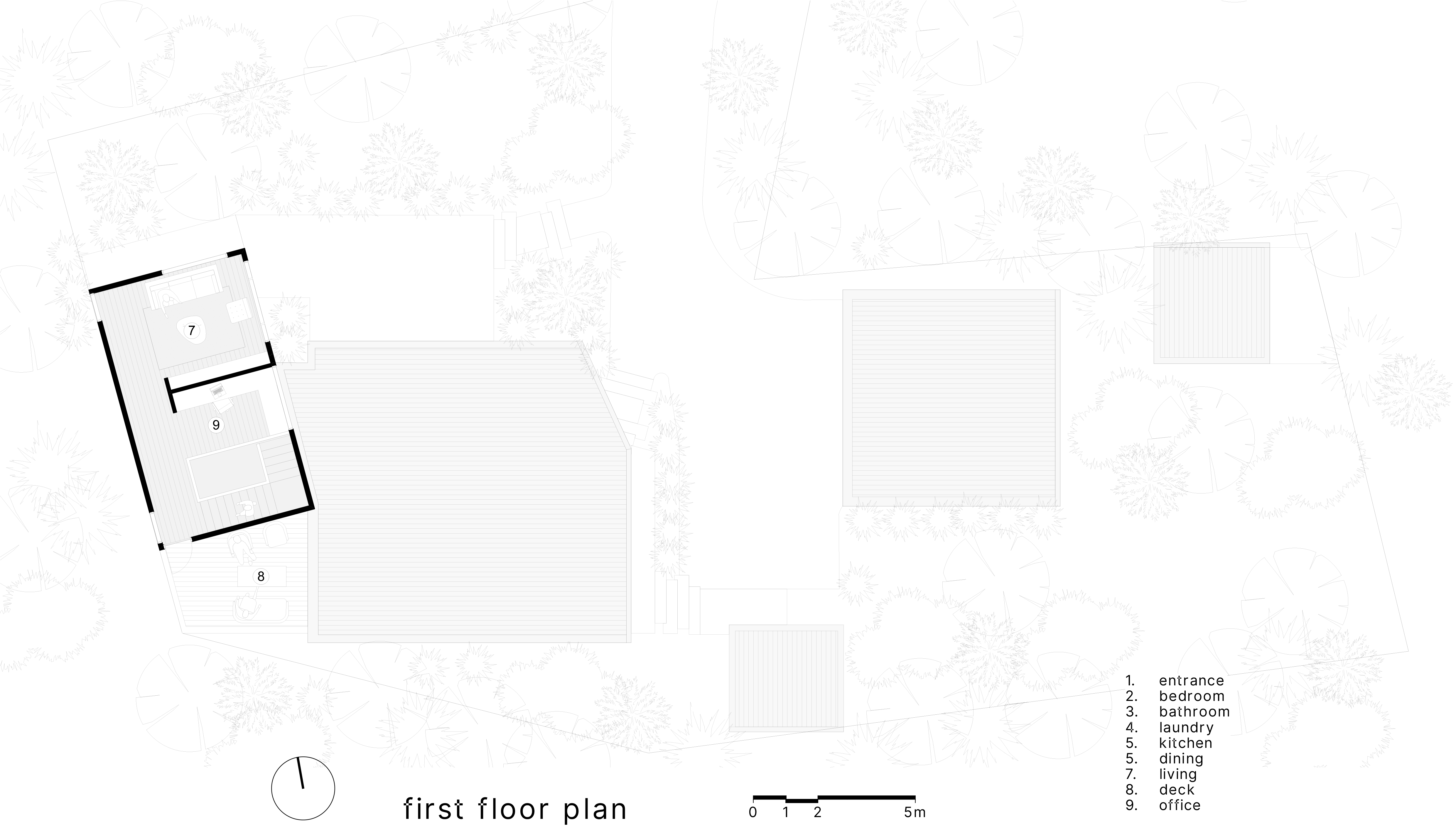 Te Karo first floor plan